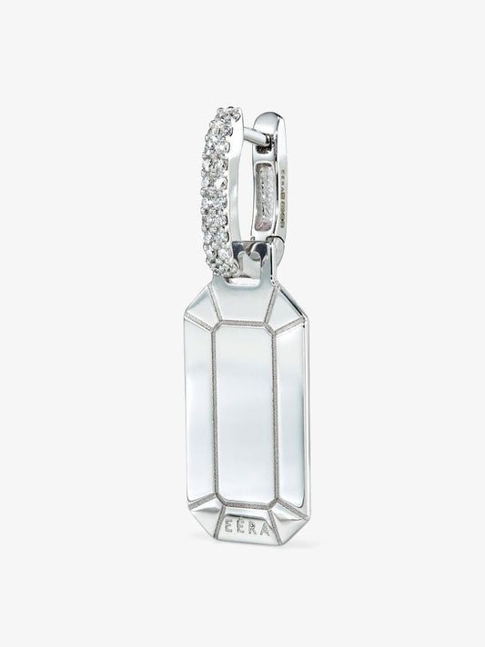 18k White Gold Small Tokyo Diamond Earring