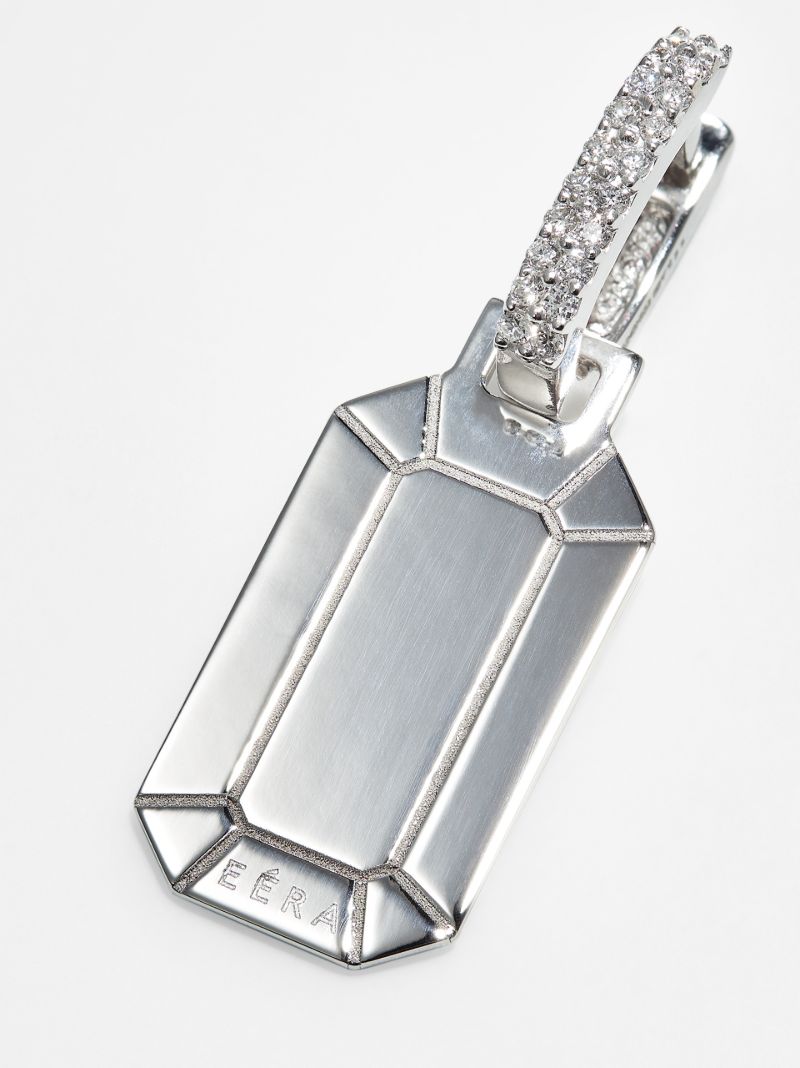 18k White Gold Small Tokyo Diamond Earring