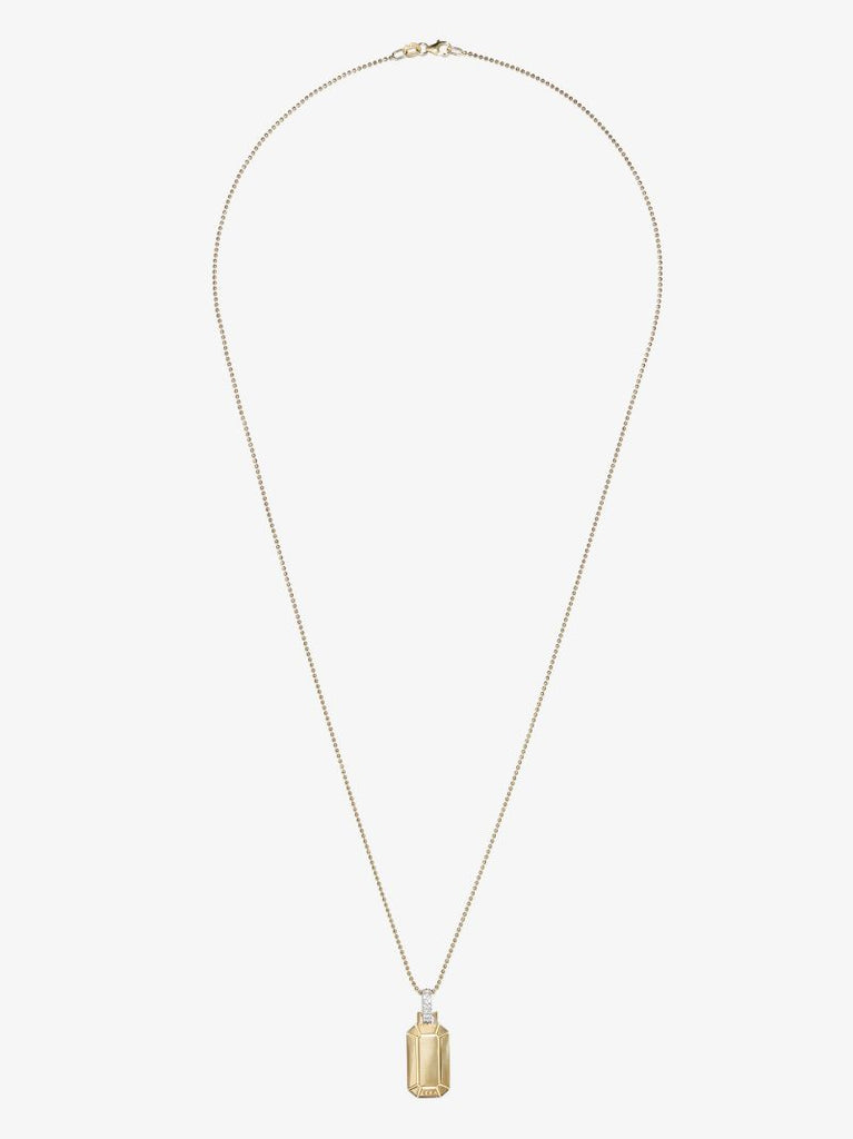 18k Yellow Gold Small Tokyo Diamond Necklace