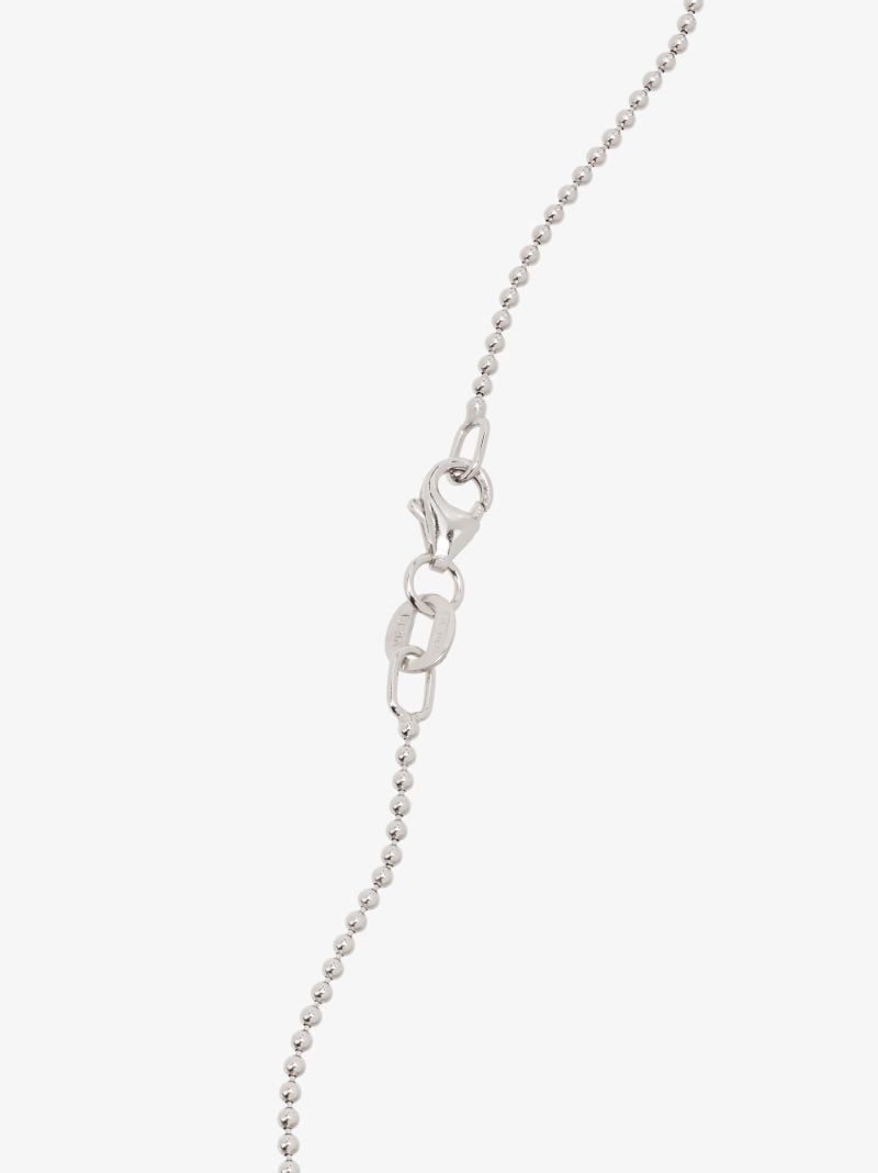 18k White Gold and Pink Big Tokyo Diamond Necklace