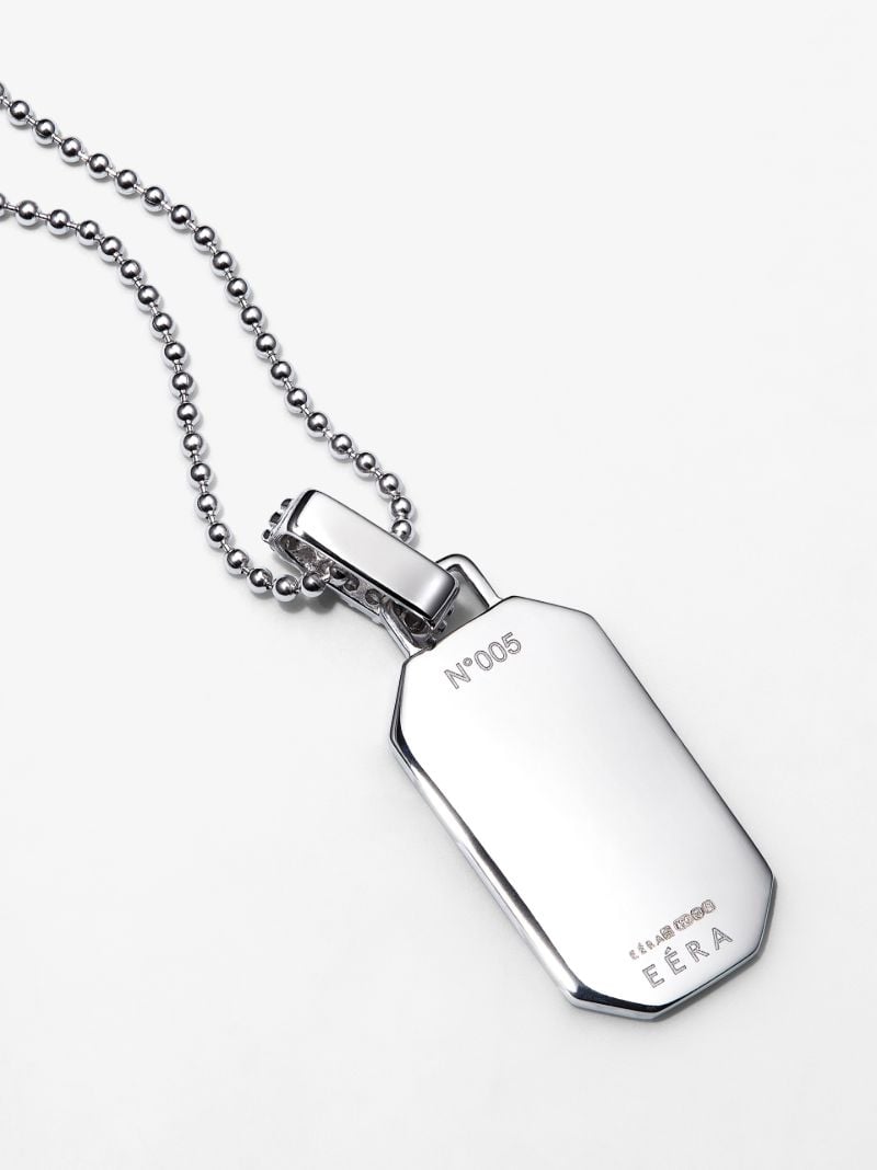18k White Gold Toyko PavÃ_x0083_Â© Diamond Necklace