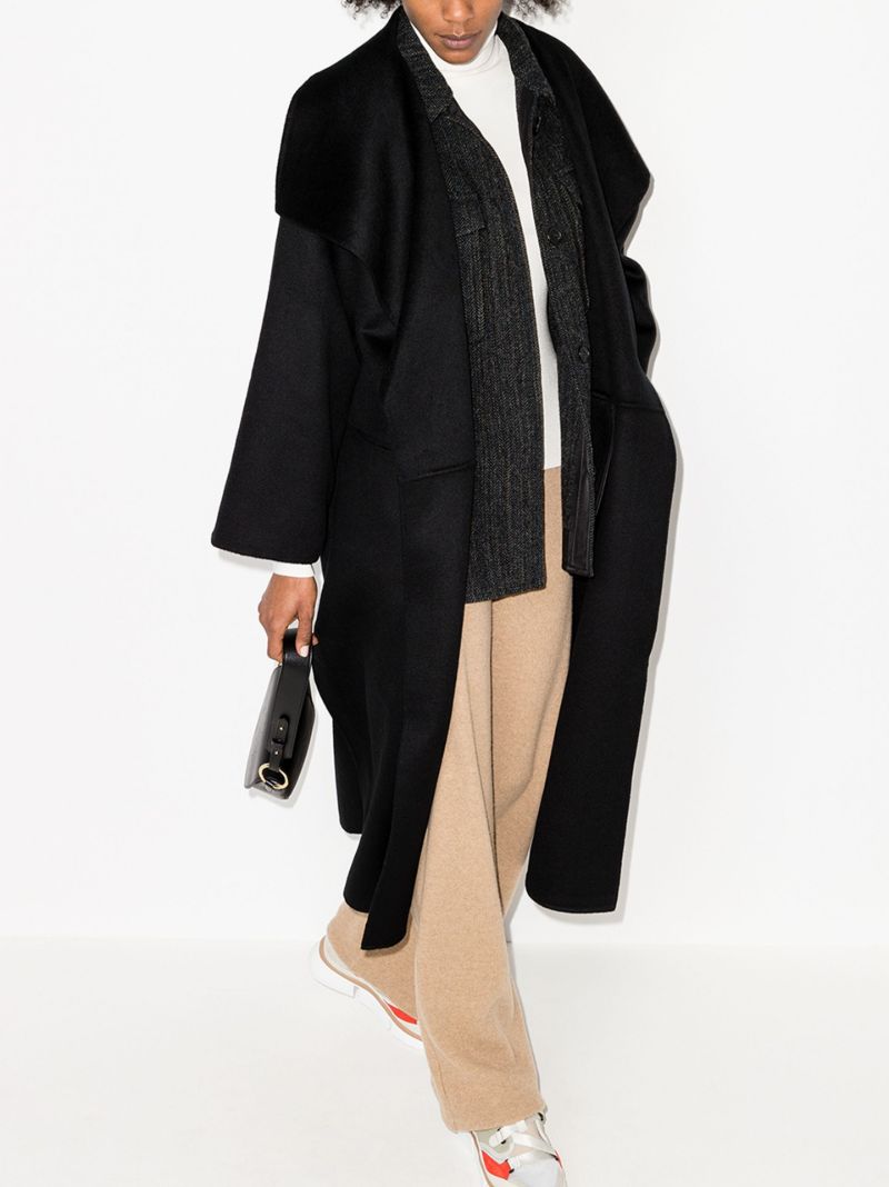 Oversized Single-breasted Coat