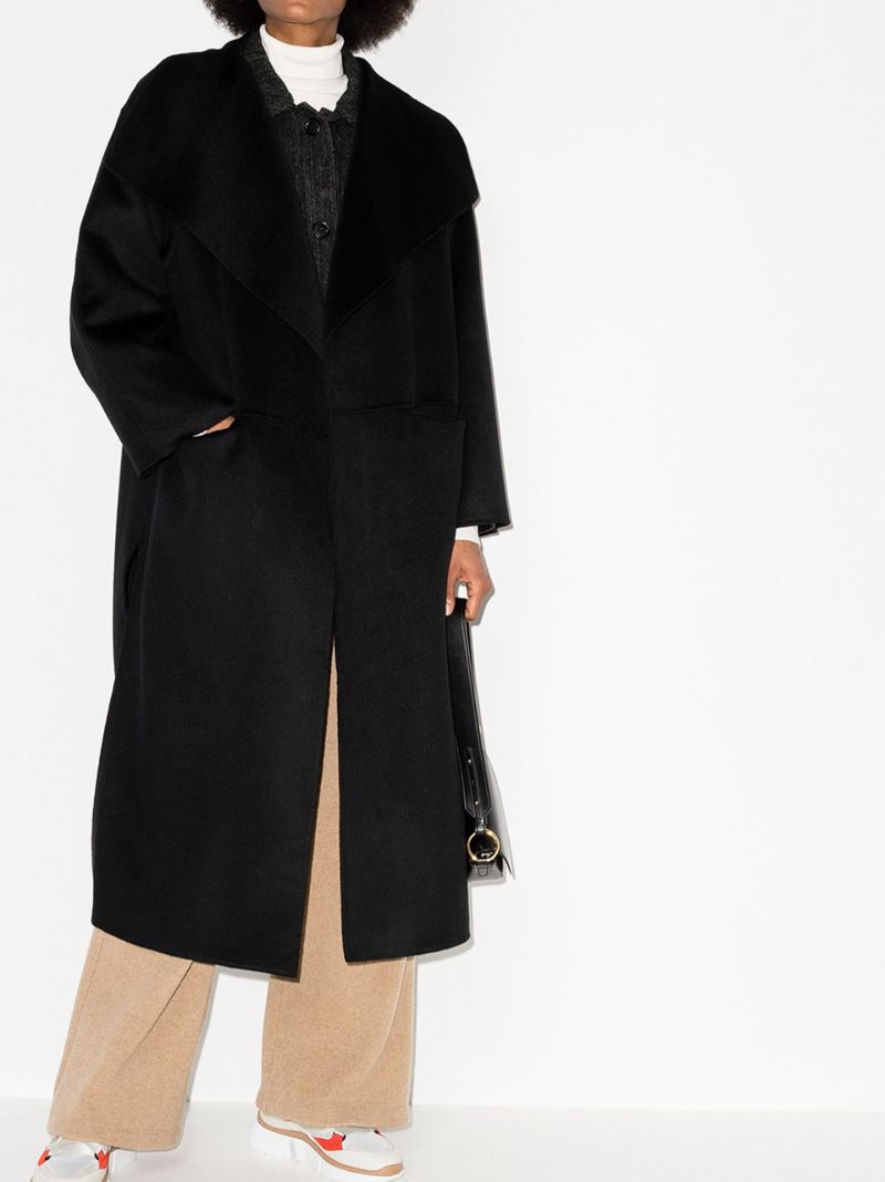 Oversized Single-breasted Coat