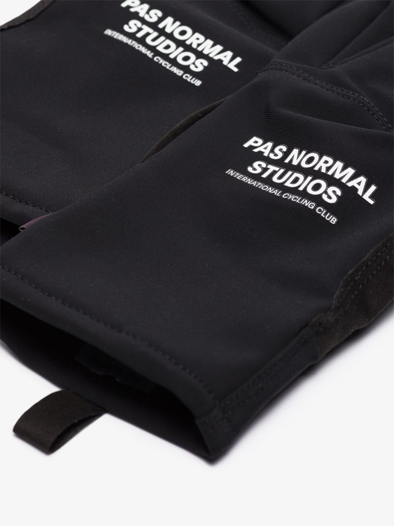 Black Control Mid Cycling Gloves