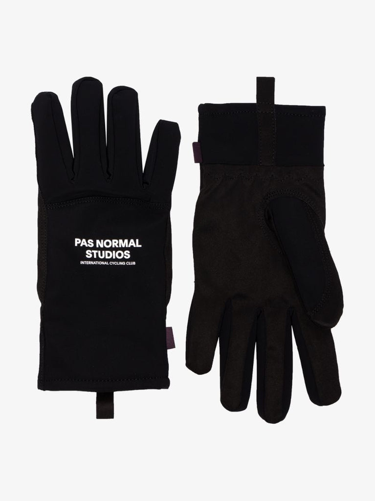 Black Control Mid Cycling Gloves