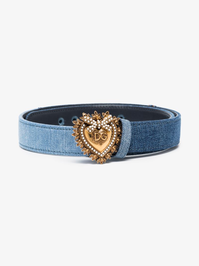 Blue Devotion Denim Belt