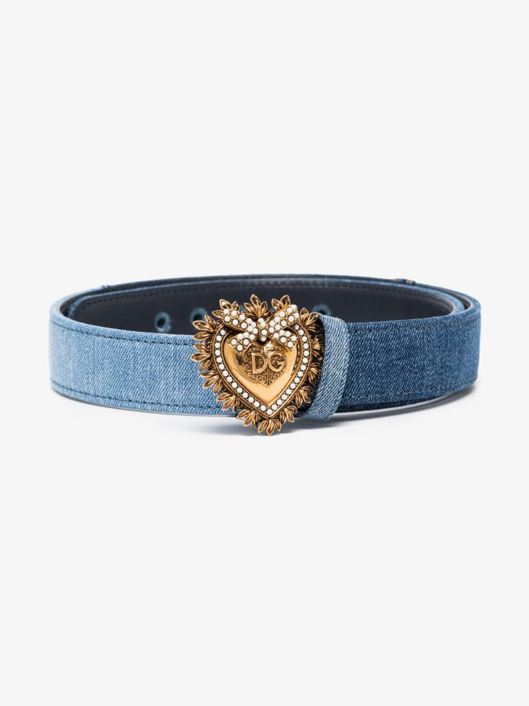 Blue Devotion Denim Belt