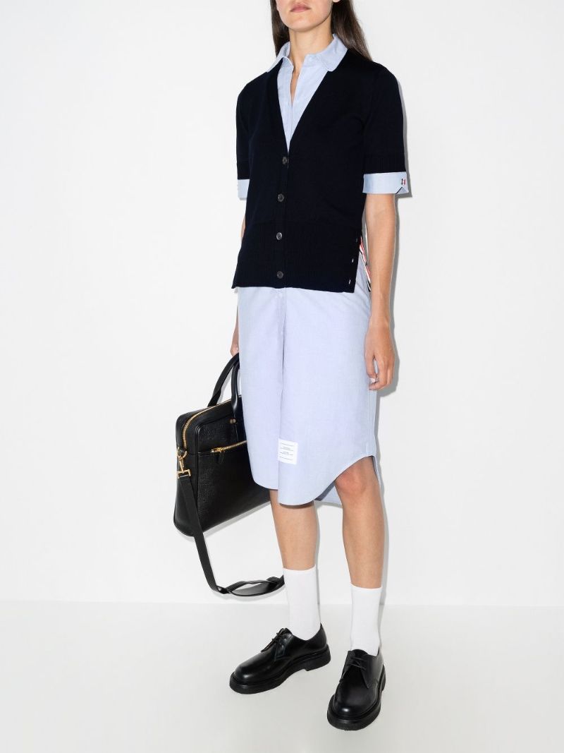 Cardigan Shirt Dress