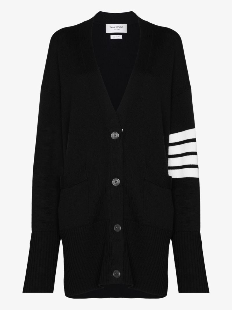 4-bar Stripe Cardigan