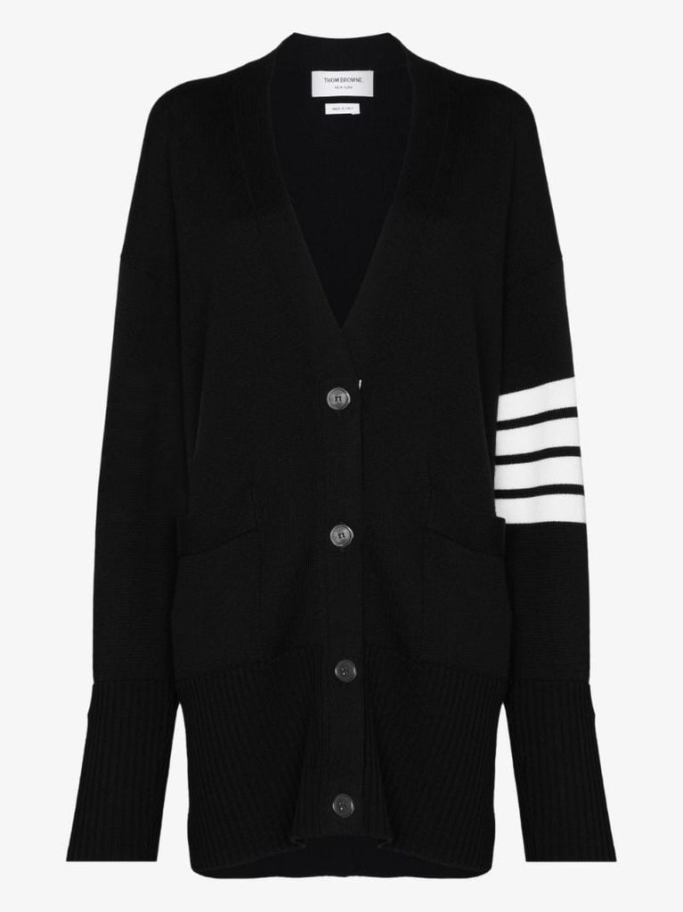4-bar Stripe Cardigan