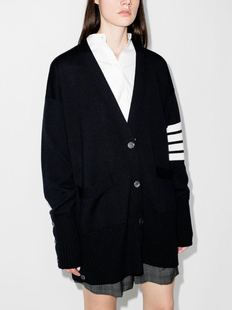 4-bar Stripe Cardigan