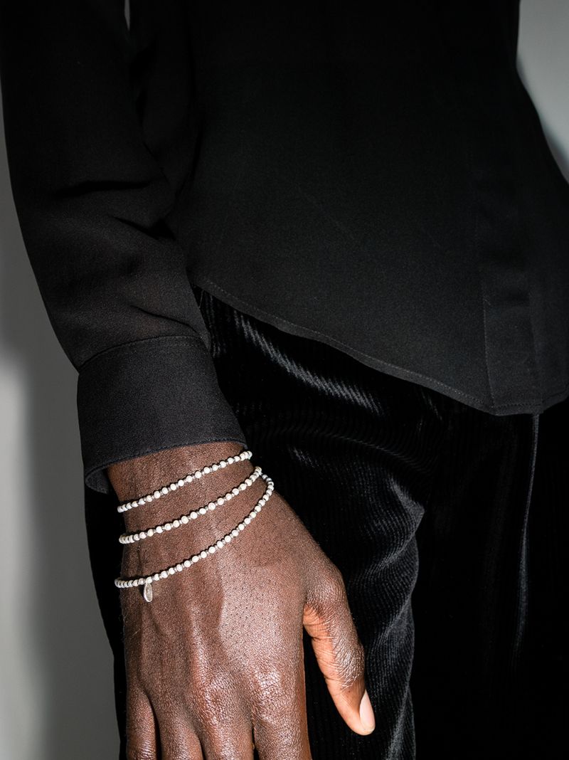 Sterling Silver the Agora Pearl Bracelet
