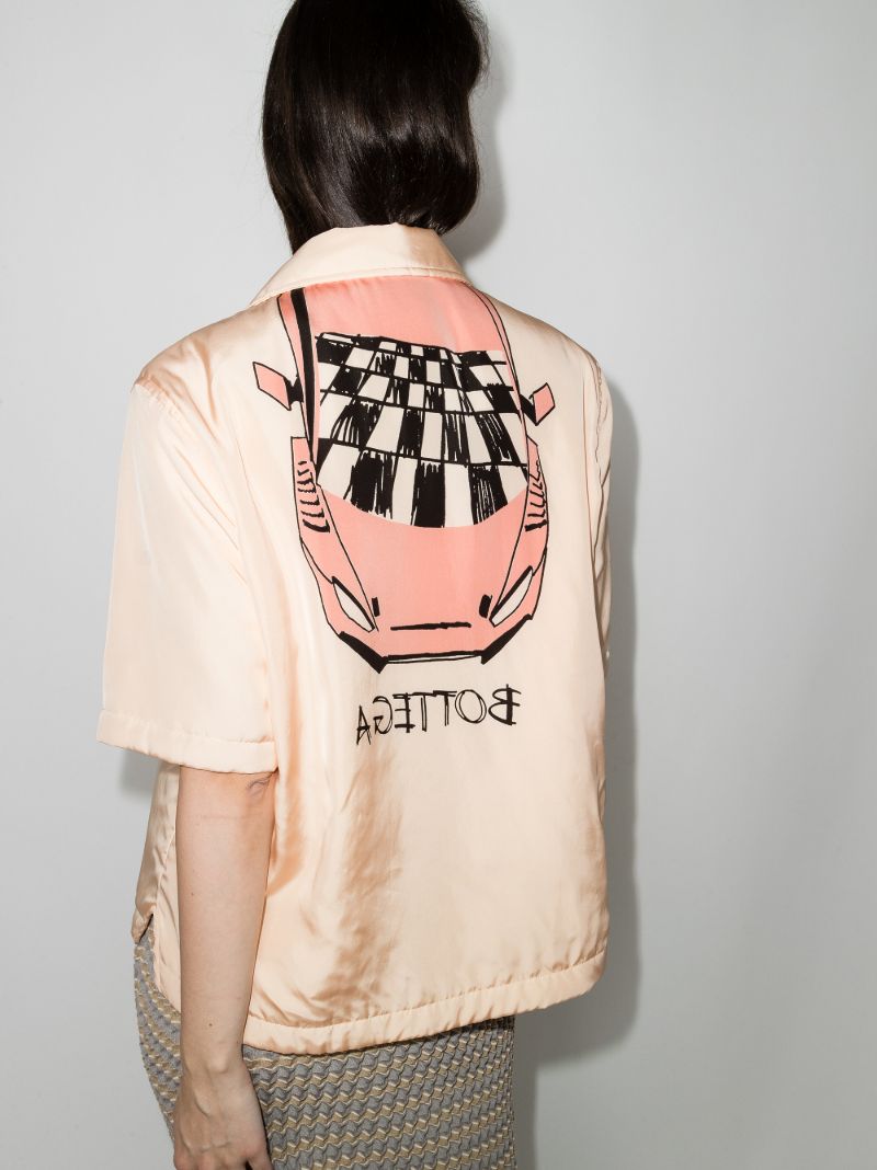 Car Logo Print Shirt
