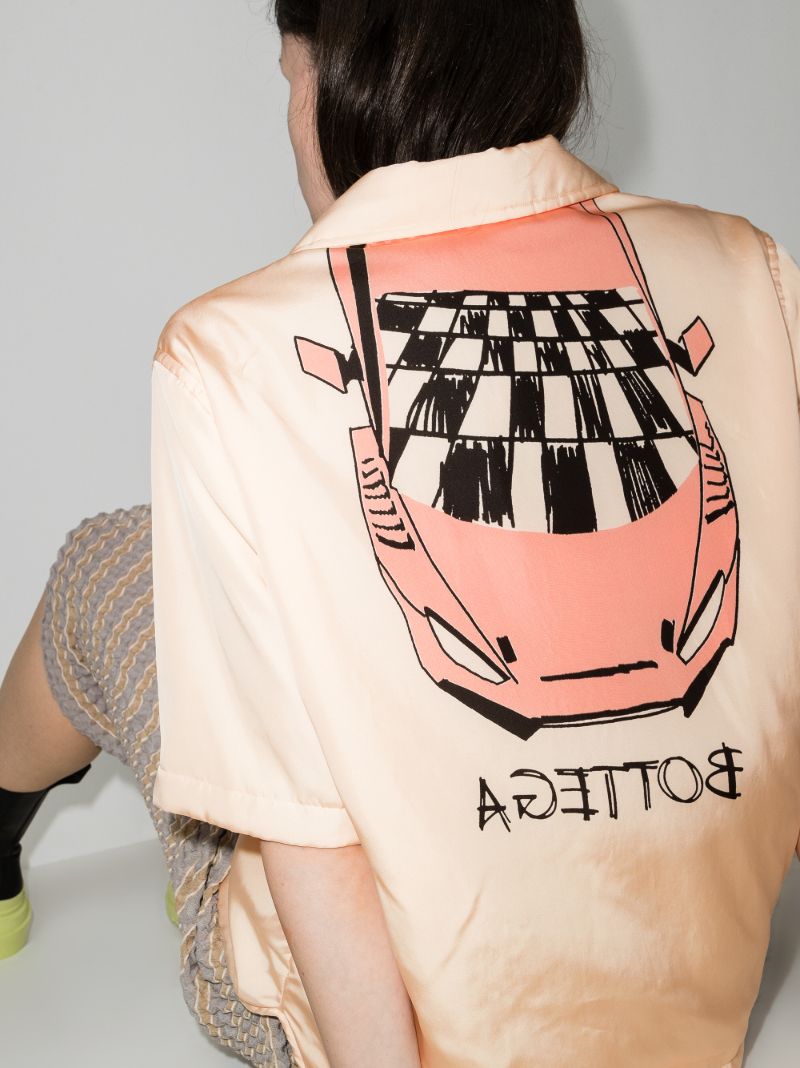 Car Logo Print Shirt