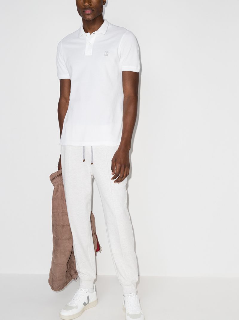 Logo Cotton PiquÃ_x0083_Â© Polo Shirt
