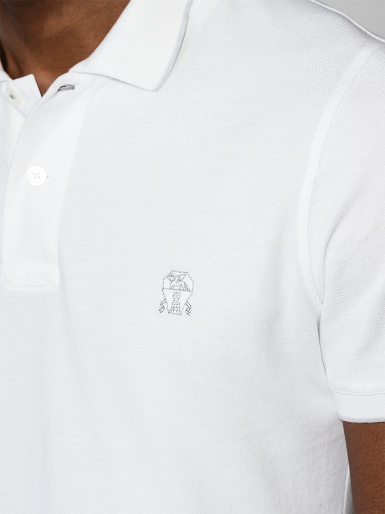 Logo Cotton PiquÃ_x0083_Â© Polo Shirt