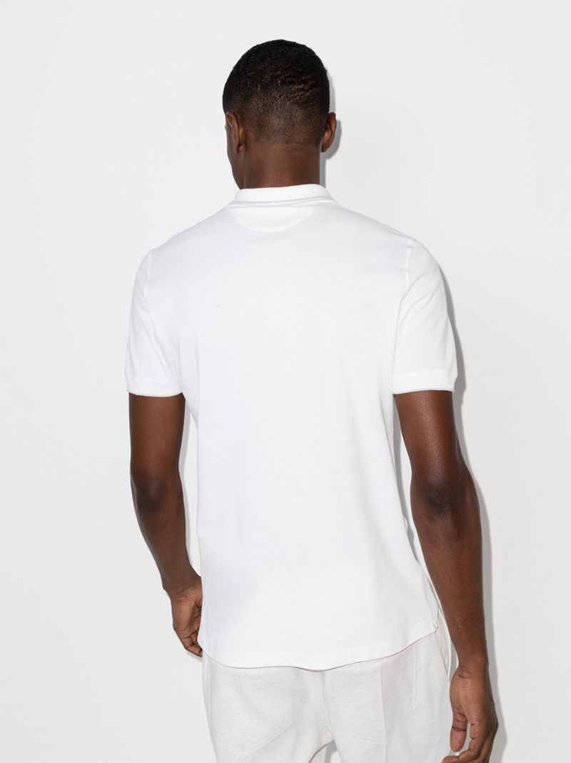 Logo Cotton PiquÃ_x0083_Â© Polo Shirt
