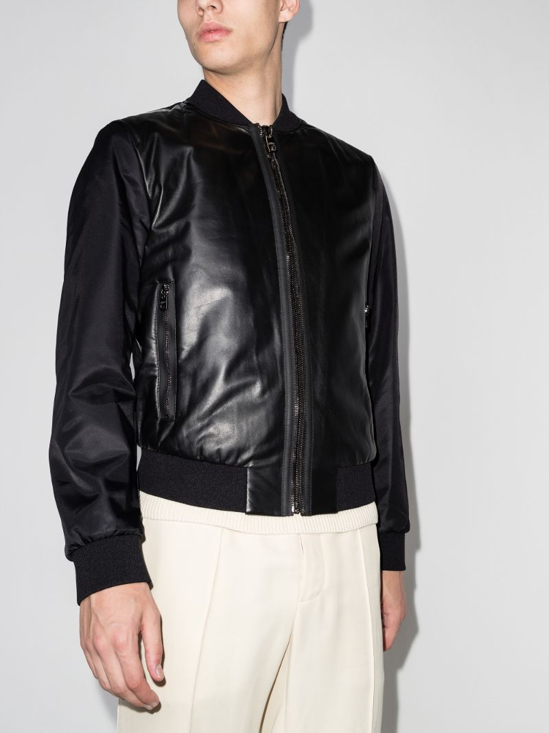 Panelled Bomber Jacket