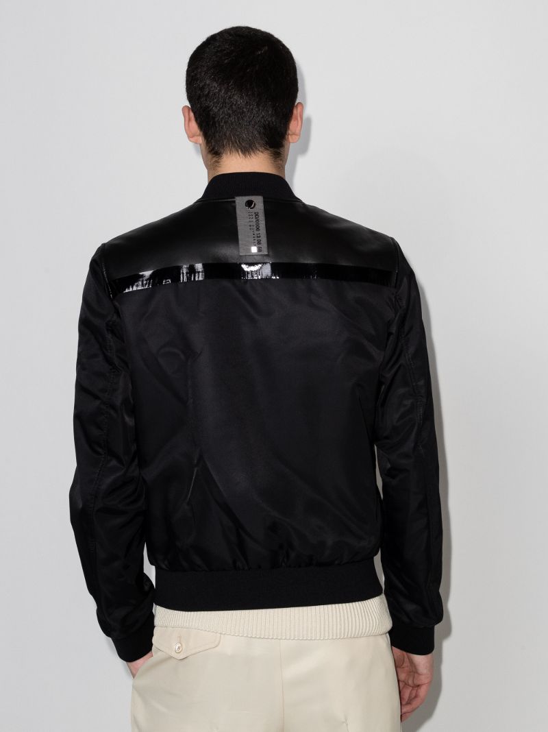 Panelled Bomber Jacket