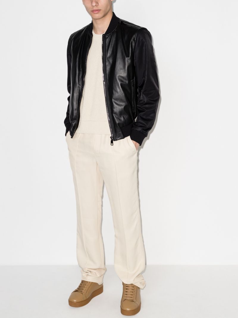 Panelled Bomber Jacket