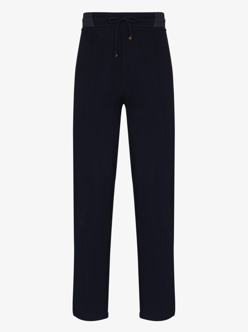 Drawstring Cotton Track Pants