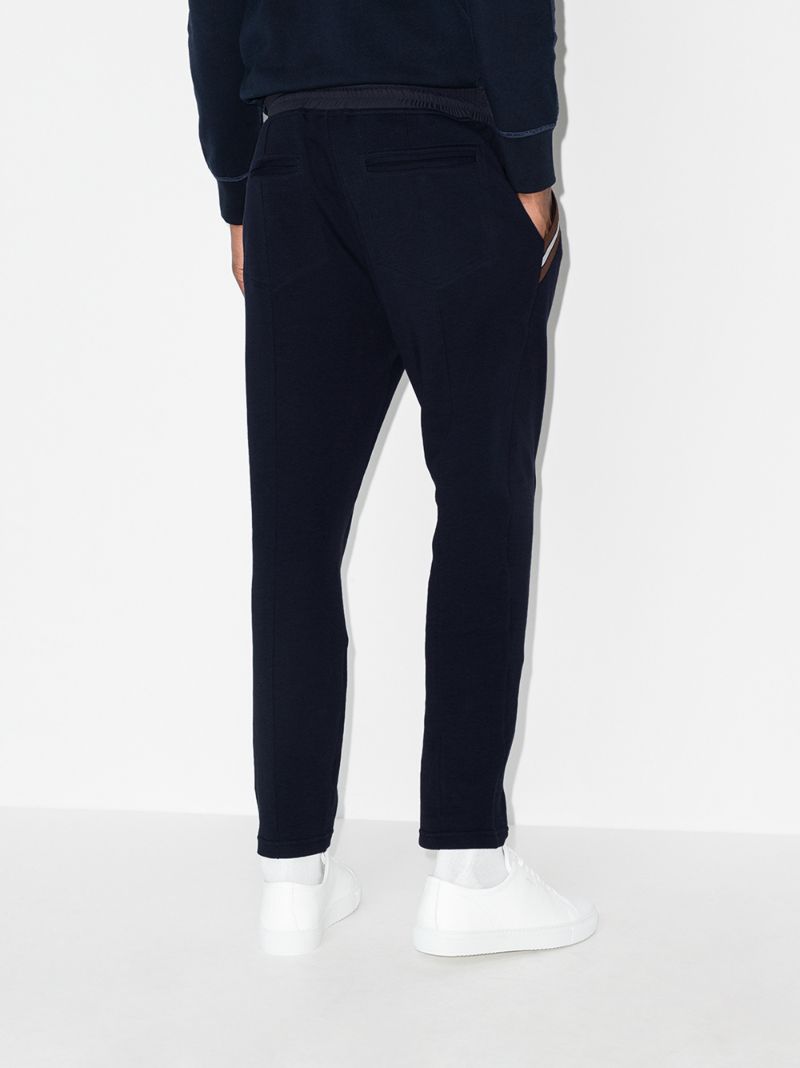 Drawstring Cotton Track Pants