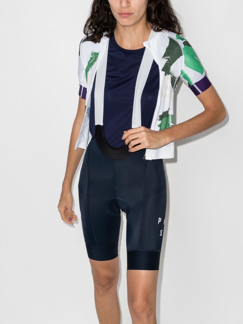 Blue Mechanism Cycling Bib Shorts