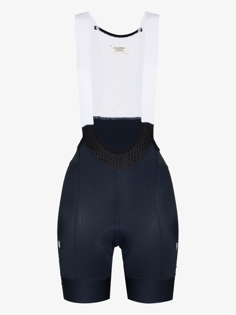 Blue Mechanism Cycling Bib Shorts