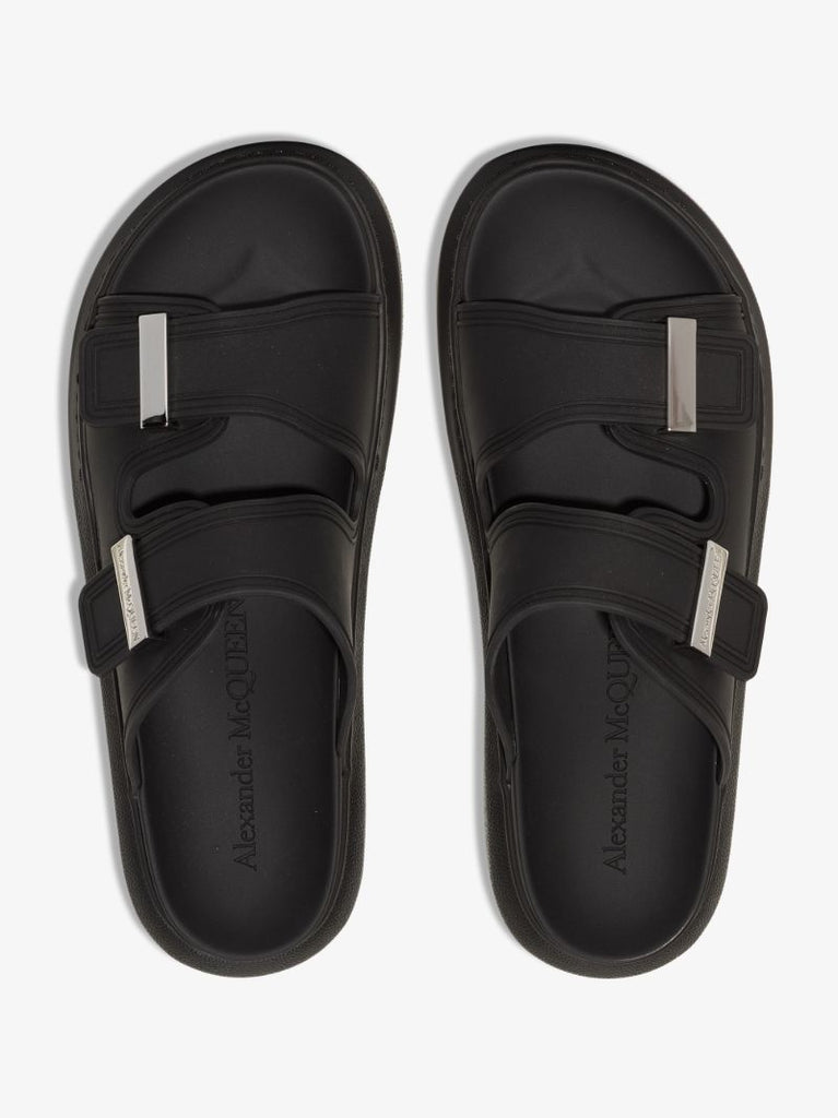 Black Oversized Hybrid Sandals