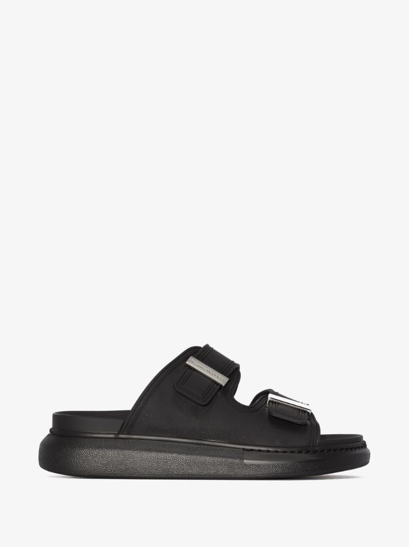 Black Oversized Hybrid Sandals