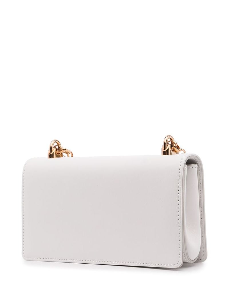 White Dg Girl Shoulder Bag
