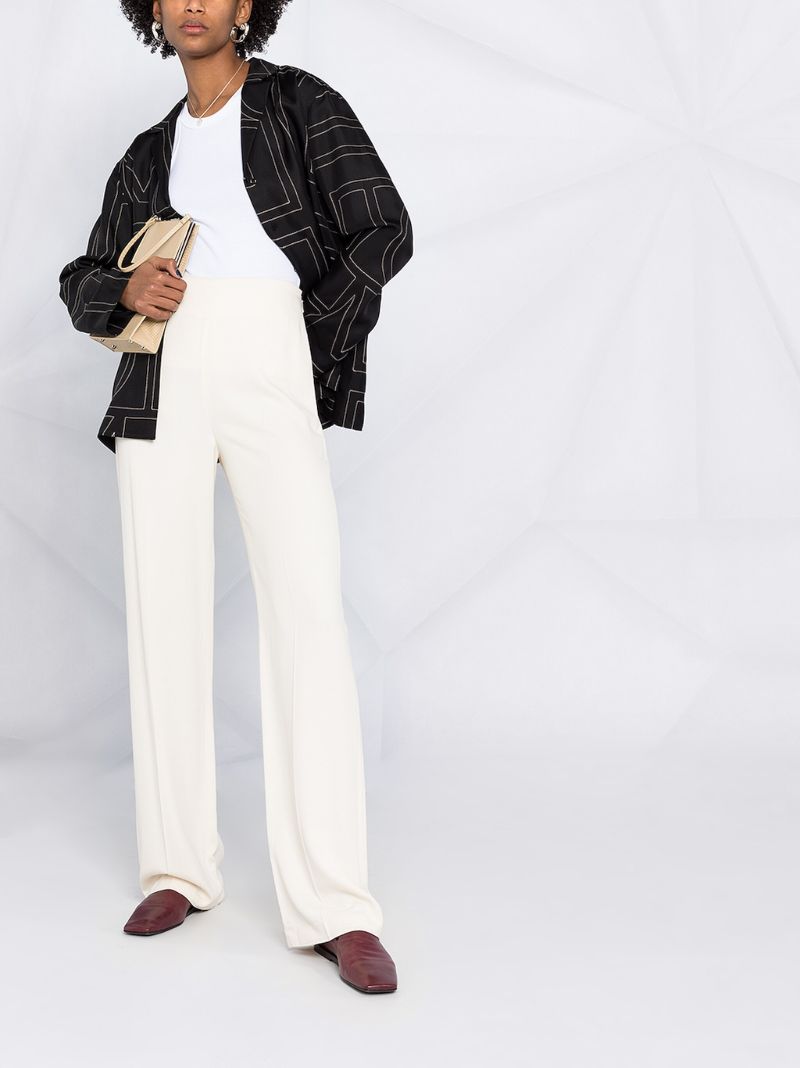 White Espera Ribbed Vest
