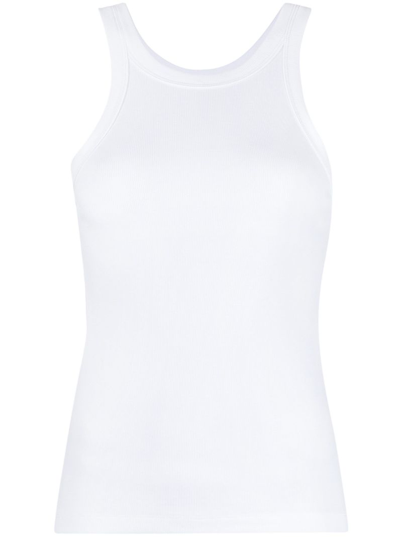 White Espera Ribbed Vest