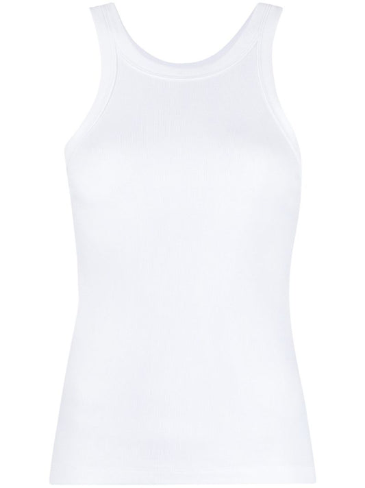 White Espera Ribbed Vest