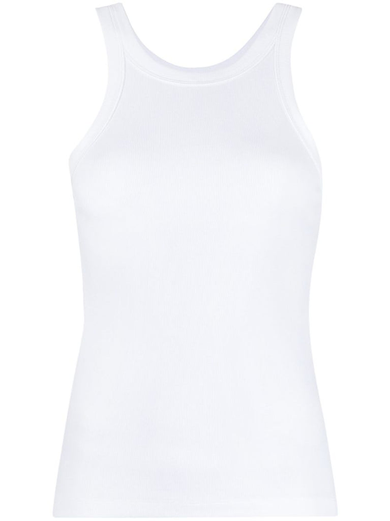 White Espera Ribbed Vest
