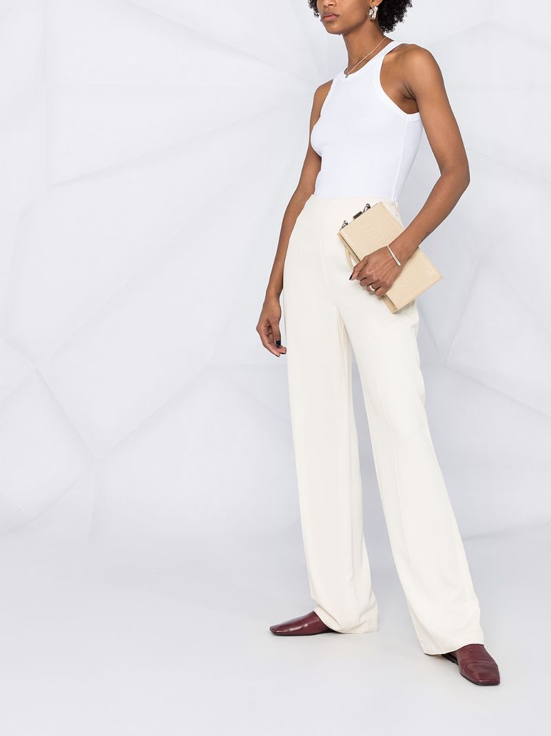 White Espera Ribbed Vest