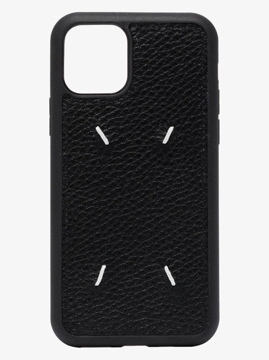 Black Four Stitch Iphone 11 Pro Case