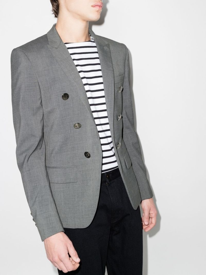 Button Detail Blazer