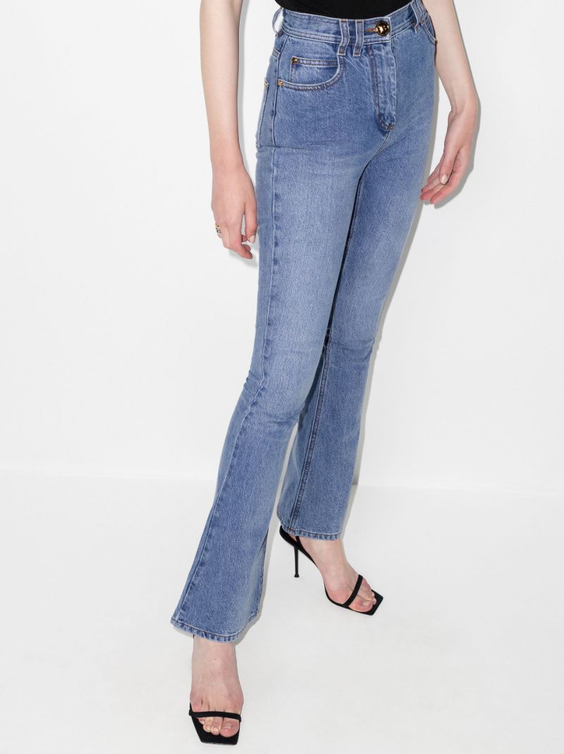 High Waist Flared Jeans