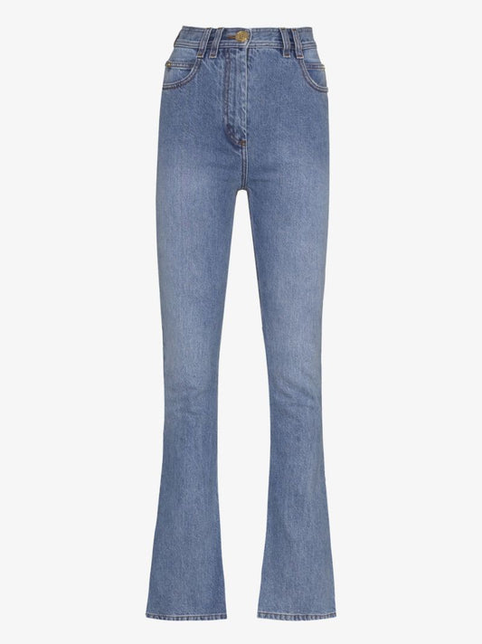 High Waist Flared Jeans