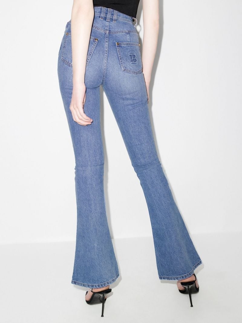 High Waist Flared Jeans