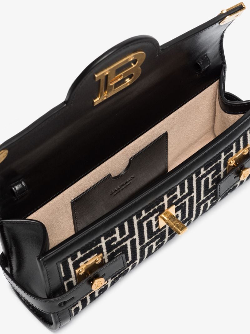 B-buzz 23 Monogram Jacquard Clutch Bag