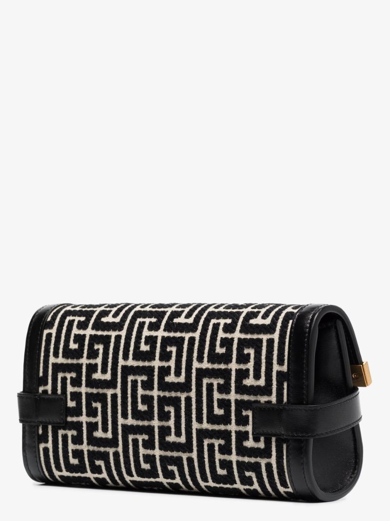 B-buzz 23 Monogram Jacquard Clutch Bag