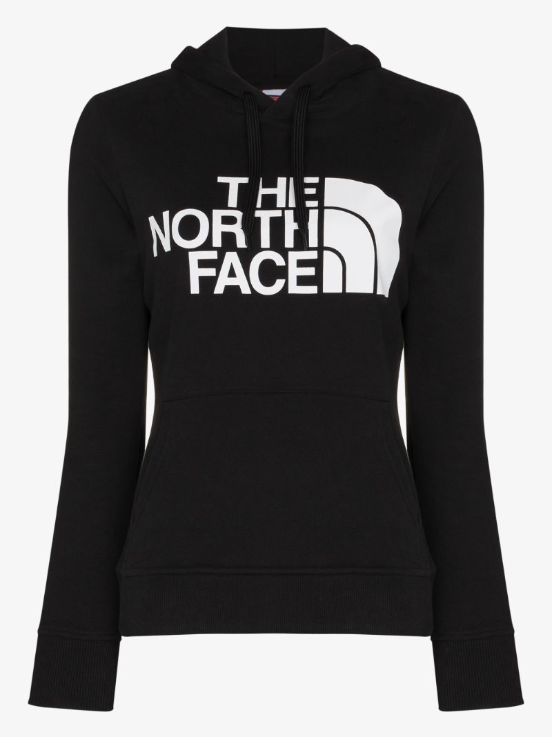 Logo Print Cotton Hoodie