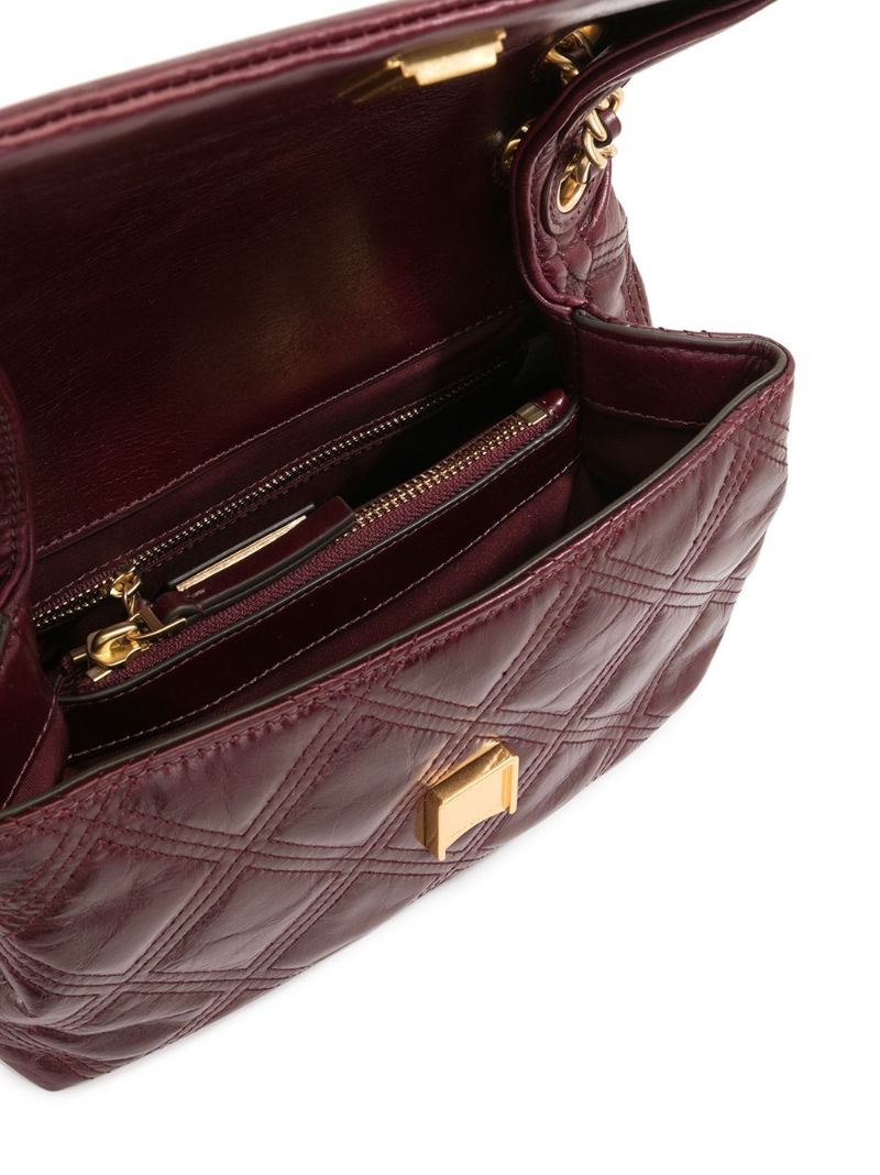 Neutral Kira Convertible Leather Shoulder Bag