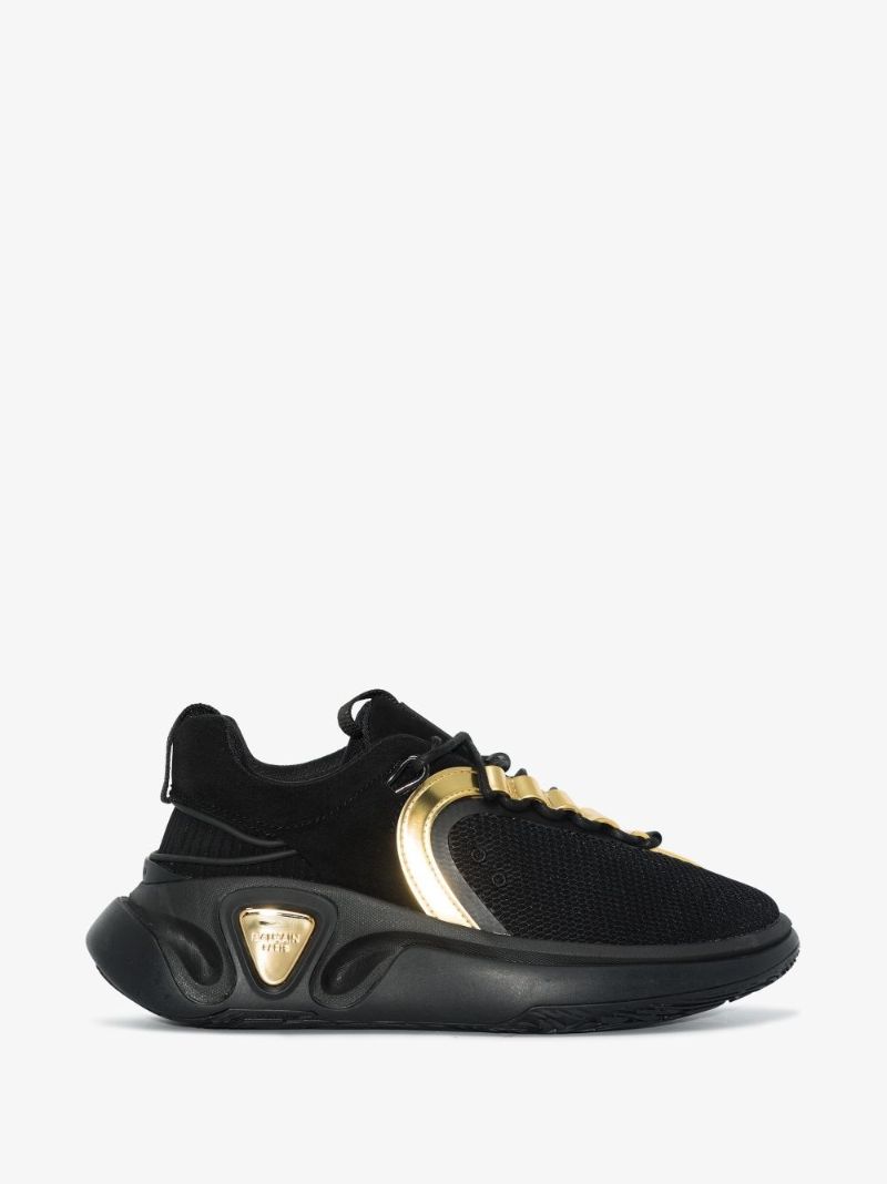 Black B-runner Chunky Sneakers