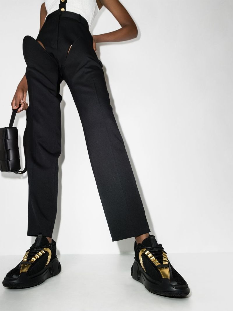 Black B-runner Chunky Sneakers