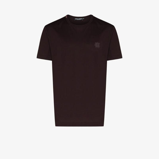 Logo Plaque Cotton T-shirt