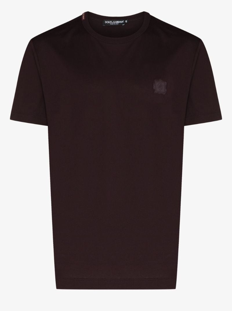 Logo Plaque Cotton T-shirt