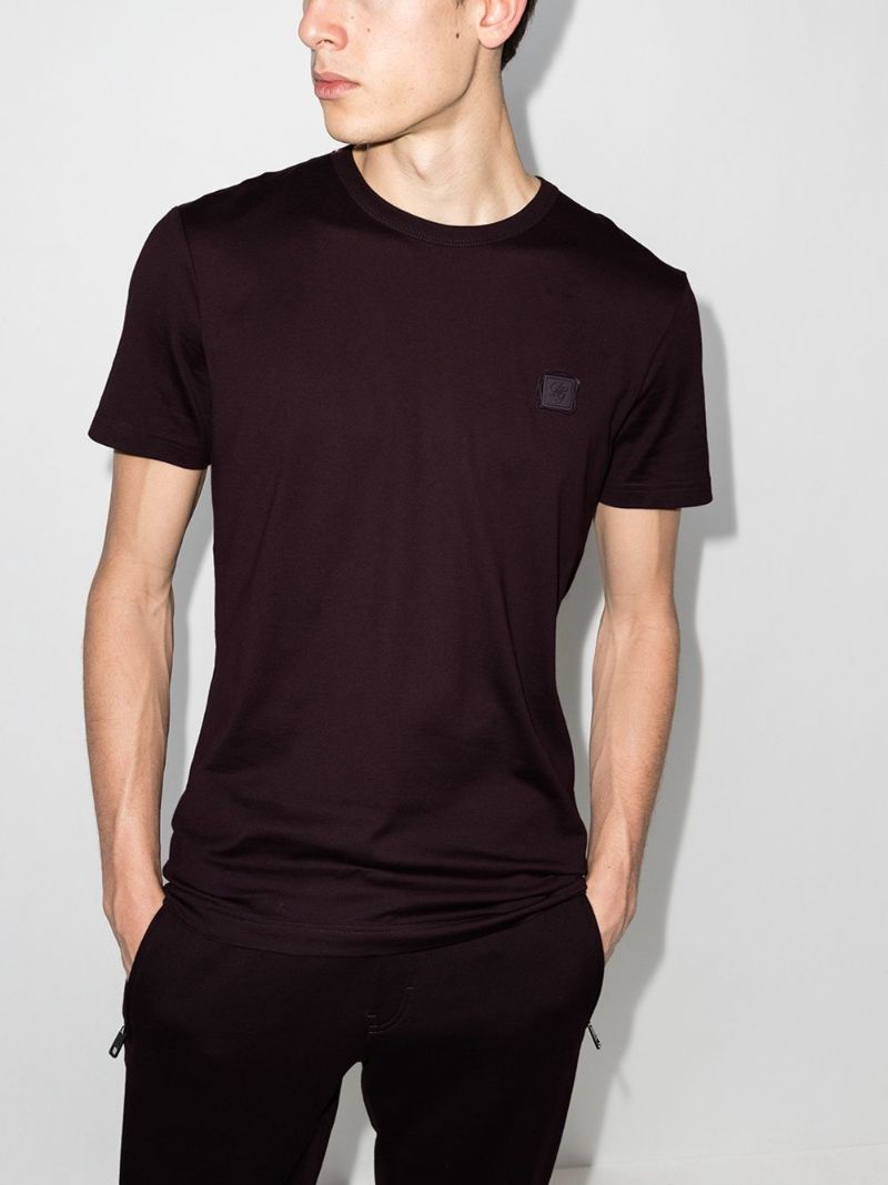 Logo Plaque Cotton T-shirt